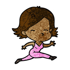 cartoon woman