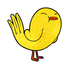cartoon bird