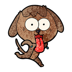 cute cartoon dog