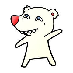 polar bear cartoon