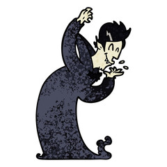 cartoon vampire