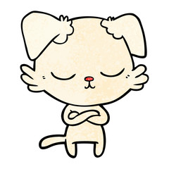 cute cartoon dog