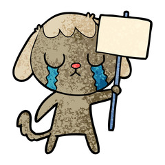 cute cartoon dog