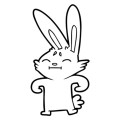 cartoon rabbit