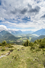 Fototapeta premium Simmering mountain in Austria