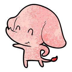 cute cartoon elephant