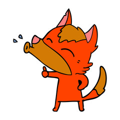 fox cartoon character