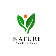 green leaf human health logo