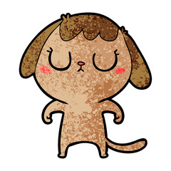 cute cartoon dog