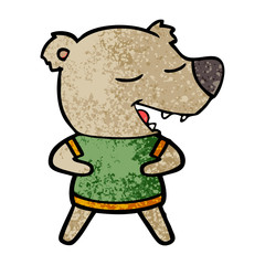Obraz premium cartoon bear