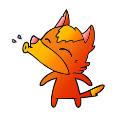 fox cartoon character