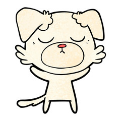 cute cartoon dog