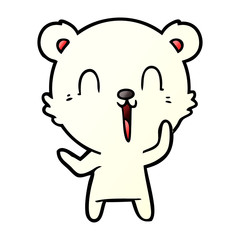 polar bear cartoon