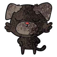 cute cartoon dog