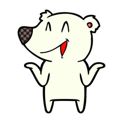 polar bear cartoon
