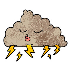 cartoon thundercloud