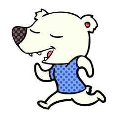 polar bear cartoon