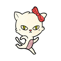 cute cartoon cat