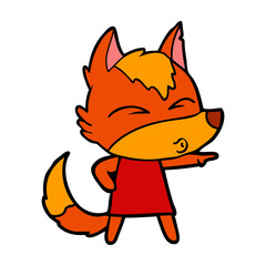 fox cartoon character