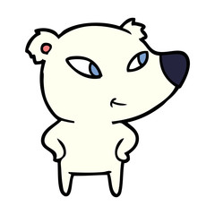 polar bear cartoon