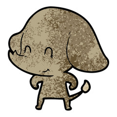 cute cartoon elephant