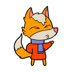 fox cartoon character