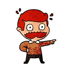 cartoon man with mustache shocked