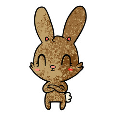 cute cartoon rabbit