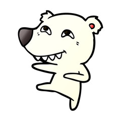 polar bear cartoon