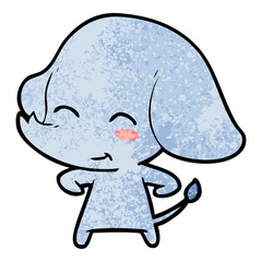 cute cartoon elephant