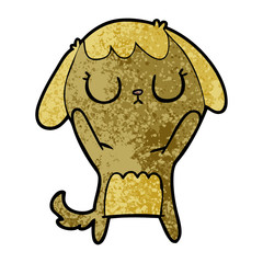 cute cartoon dog