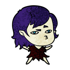 cartoon vampire girl