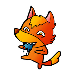 fox cartoon character