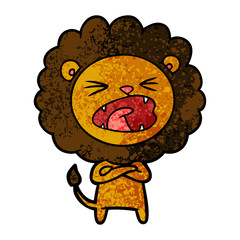 cartoon lion