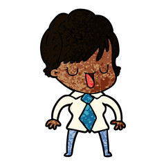 cartoon woman talking