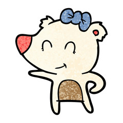 polar bear cartoon