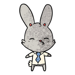 curious bunny cartoon