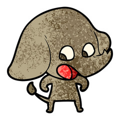 cute cartoon elephant