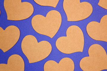 Simple Background of Love Hearts