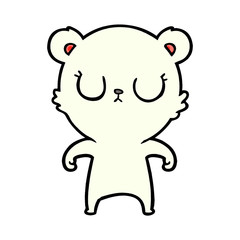 polar bear cartoon