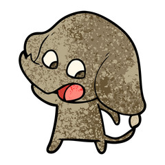 cute cartoon elephant