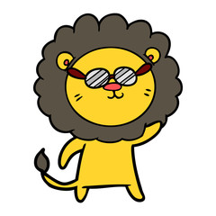 cartoon lion