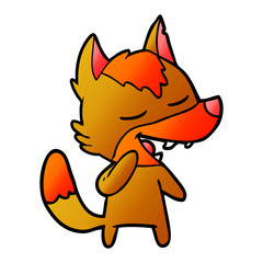 fox cartoon character