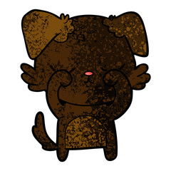 cute cartoon dog