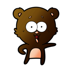 Fototapeta premium bear cartoon character