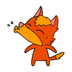 fox cartoon character