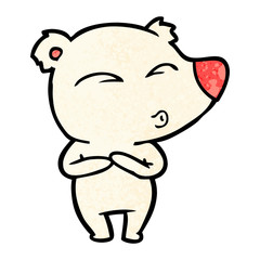 polar bear cartoon