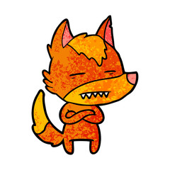 fox cartoon character
