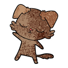 cute cartoon dog