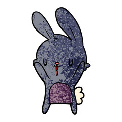 cute cartoon rabbit